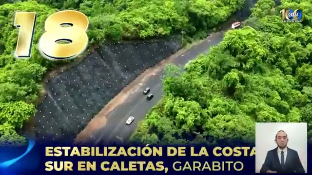Placa 018: Estabilización de la Costanera Sur en Caletas, Garabito