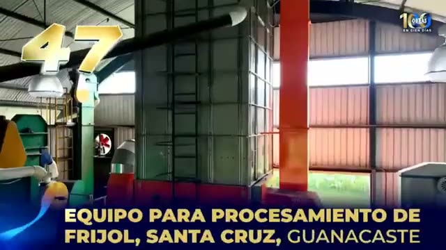 Placa 047: Equipo para procesamiento de frijol, Santa Cruz, Guanacaste